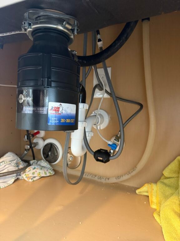 Garbage Disposal Installations by Bear's Plumbing in Spring, TX
