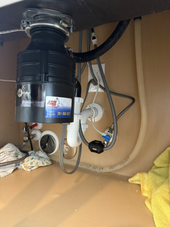 Garbage Disposal Installations by Bear's Plumbing in Spring, TX