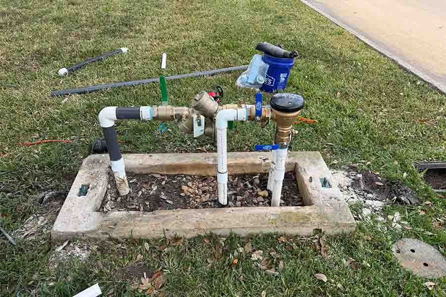Professional Main Water Line Repair In The Woodlands